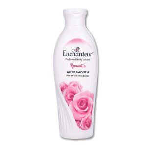 Enchanteur Charming Perfumed Body Lotion, 500ml, with Aloe Vera & Olive Butter for Satin Smooth Skin