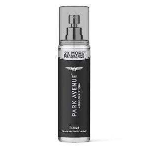 Park Avenue Pure Collection Trance Fragrance Body Spray for Men, 135ml