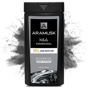 ARAMUSK Charcoal Shower Gel for Men