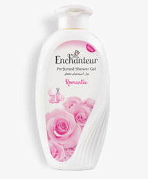 Enchanteur Romantic Deluxe Perfumed Shower Gel with Silk Protein – 650 g