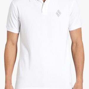 Skechers Men WHITE Polo Collar T-shirt