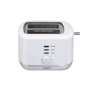 Wipro Vesta Bread Toaster 800-Watt Auto Pop-up with Removable Crumb Tray